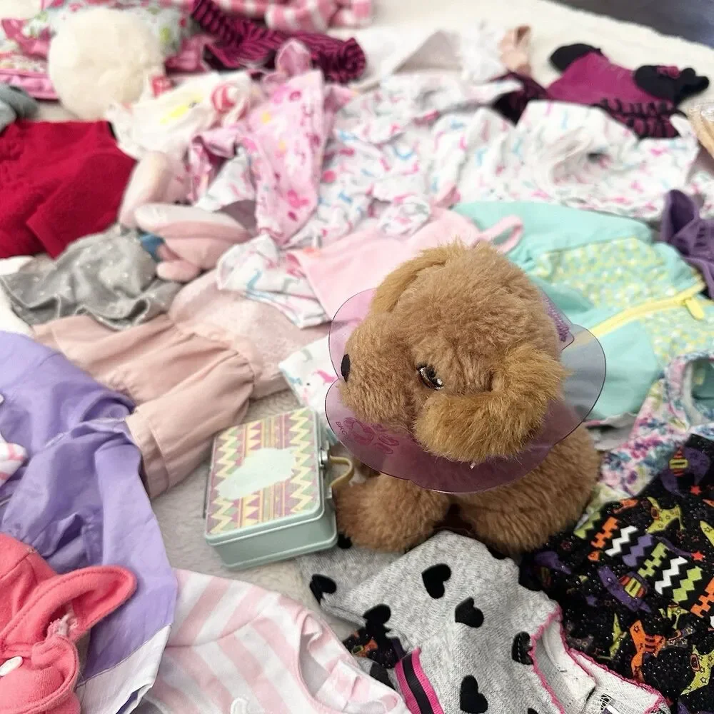 Our Generation Huge 18” Girl Doll Clothes Dresses Accessories Lot